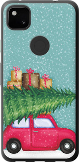 

Чехол Машина с подарками для Google Pixel 4A 1672063