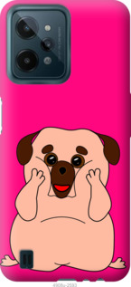 

Чехол Весёлый мопс для Realme C31 1383196