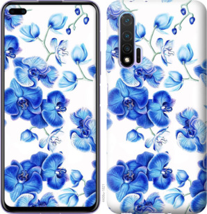 

Чохол Блакитні орхідеї на Huawei Nova 6 879631
