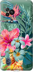Чехол Тропические цветы v1 для Xiaomi Black Shark 5