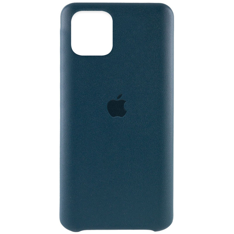 Уценка Кожаный чехол AHIMSA PU Leather Case Logo (A) для Apple iPhone 12 mini (5.4") (Эстетический дефект / Зеленый)