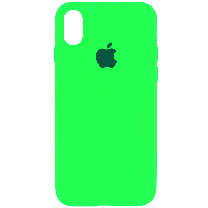 

Чехол Silicone Case Full Protective (AA) для Apple iPhone XS Max (6.5") (Зеленый / Neon green) 915954