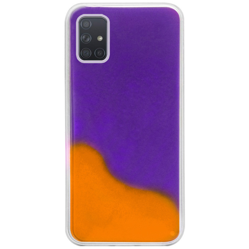 Неоновий чохол Neon Sand glow in the dark на Samsung Galaxy A51