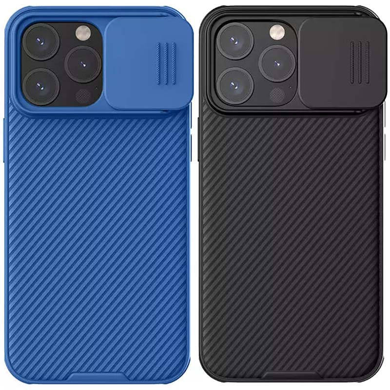 Карбоновая накладка Nillkin CamShield Pro Magnetic для Apple iPhone 15 Pro Max (6.7")