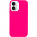 Чохол Silicone Case Full Protective (AA) NO LOGO на Apple iPhone 16 Plus (6.7") (Рожевий / Barbie pink)