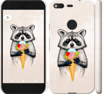 

Чехол Енотик с мороженым для Google Pixel 801565