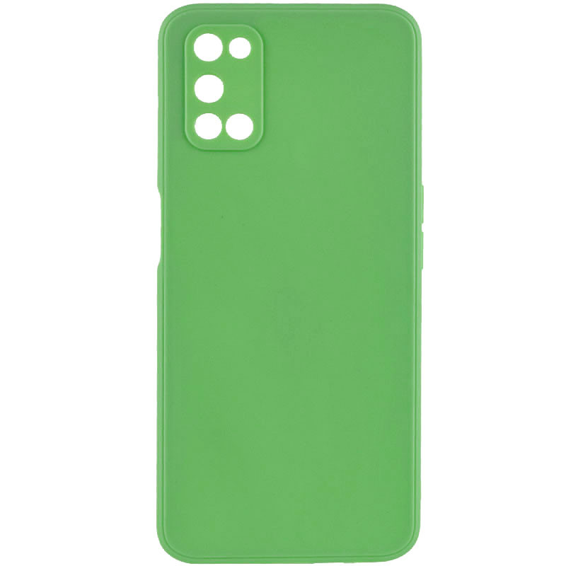 Силиконовый чехол Candy Full Camera для Oppo A52 / A72 / A92 (Зеленый / Green)