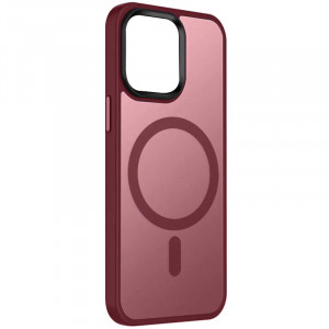 TPU+PC чохол Metal Buttons with Magnetic Safe Colorful на Apple iPhone 15 (6.1")