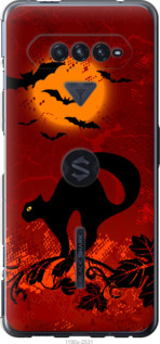 

Чехол Чёрная кошка под луной для Xiaomi Black Shark 4 1422301