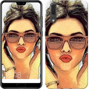 

Чохол Дiвчина_арт на Huawei P20 620871