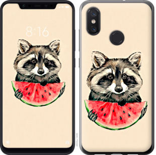 

Чехол Енотик с арбузом для Xiaomi Mi8 799908