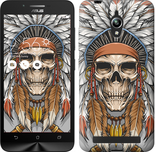 

Чехол Череп индейца для Asus Zenfone Go ZC500TG 641326