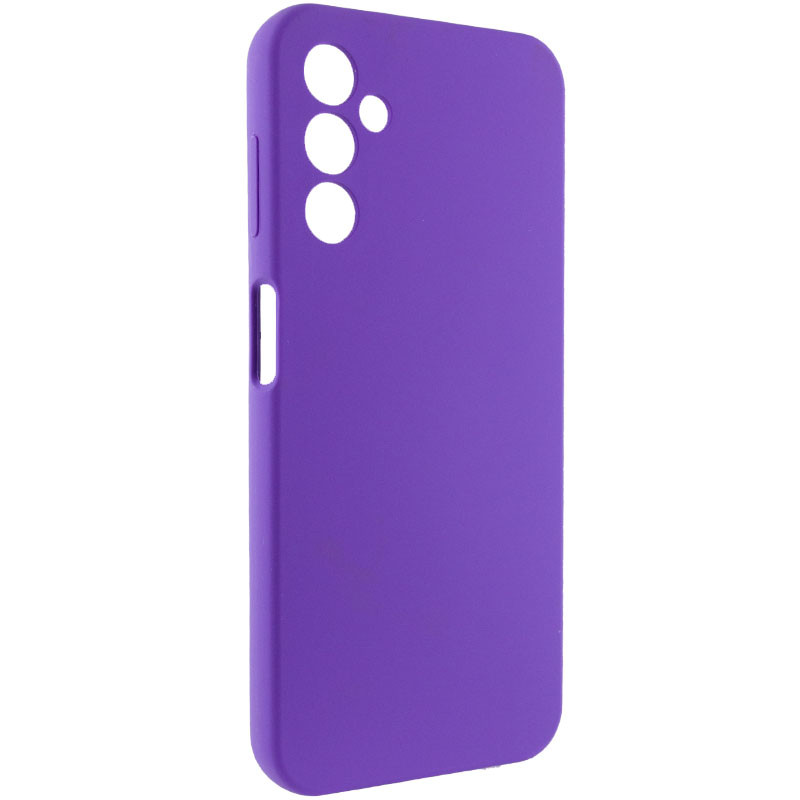 Фото Чехол Silicone Cover Lakshmi Full Camera (AAA) для Samsung Galaxy A25 5G (Фиолетовый / Amethyst) на vchehle.ua