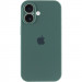 Фото Чехол Silicone Case Full Camera Protective (AA) для Apple iPhone 16 Plus (6.7") (Зеленый / Pine green) на vchehle.ua