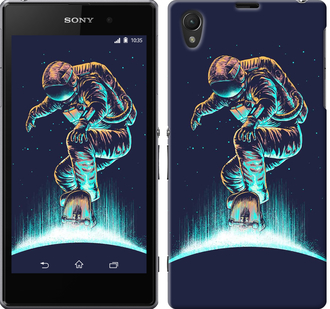 

Чохол Космонавт на скейтборді на Sony Xperia Z1 C6902 591391