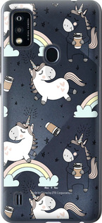 

Чехол Единорог и кофе для ZTE Blade A51 1607254