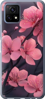 Чехол Пурпурная сакура для Vivo Y52S