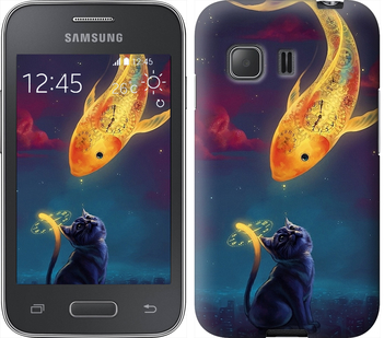 

Чехол Кошкин сон для Samsung Galaxy Young 2 G130h 157220