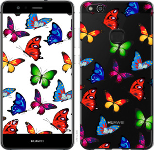 

Чехол Красочные мотыльки для Huawei P10 Lite 881513