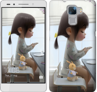 

Чохол Мила дівчинка з зайчиком на Huawei Honor 7 636728