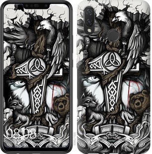 

Чохол Тату Вікінг на Huawei Honor Play 667512
