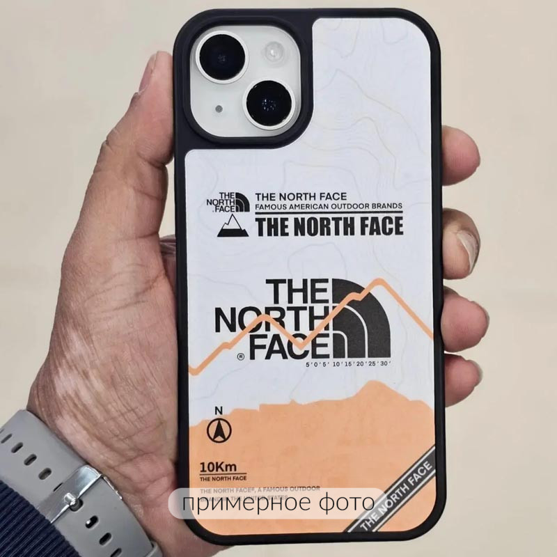 Фото TPU чохол The North Face на Apple iPhone 16 (6.1") (White) на vchehle.ua