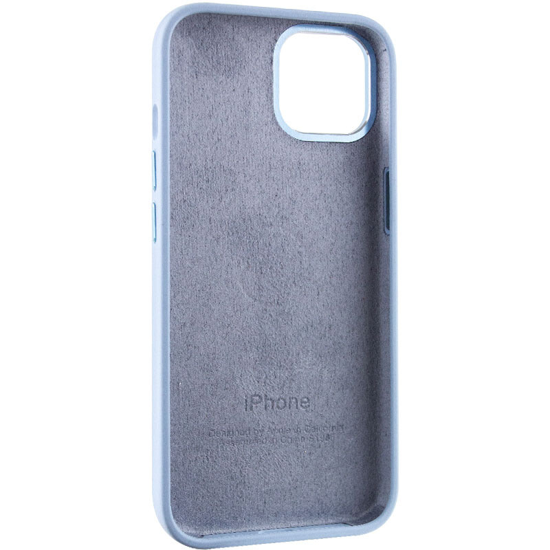 Заказать Чехол Silicone Case Metal Buttons (AA) для Apple iPhone 12 Pro Max (6.7") (Голубой / Blue Fog) на vchehle.ua