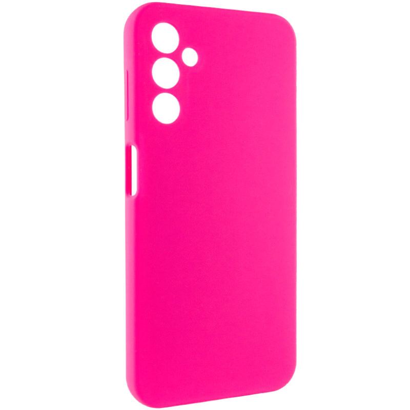 Фото Чохол Silicone Cover Lakshmi Full Camera (AAA) на Samsung Galaxy A14 4G/5G (Рожевий / Barbie pink) на vchehle.ua