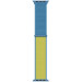Ремінець Nylon для Apple watch 38mm/40mm/41mm (Blue / Yellow)