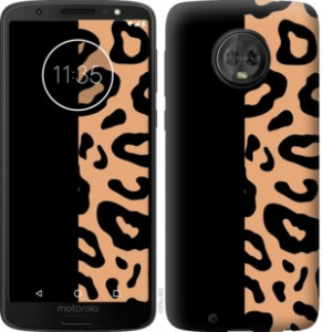 Чехол Пятна леопарда для Motorola Moto G6