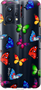 

Чохол Барвисті метелики для Realme 9 Pro+ 1381741