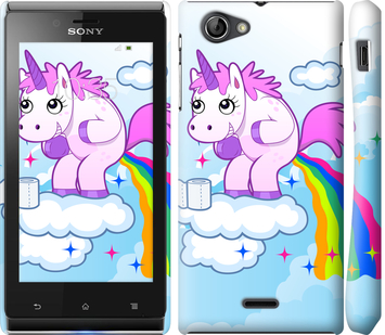 

Чохол Єдинорiжка на Sony Xperia J ST26i 338800