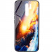 TPU+Glass чехол Diversity для Xiaomi Redmi 9 (Above the clouds)