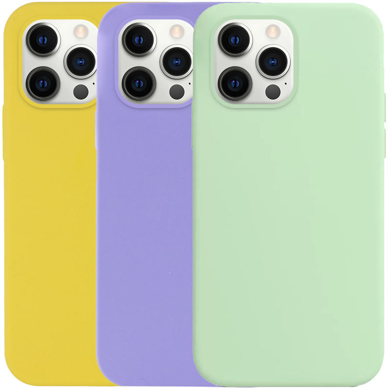 Чехол Silicone Case Full Protective (AA) NO LOGO для Apple iPhone 12 Pro Max (6.7")