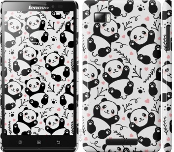 Чехол Панды для Lenovo Vibe Z K910