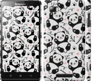 Чехол Панды для Lenovo Vibe Z K910