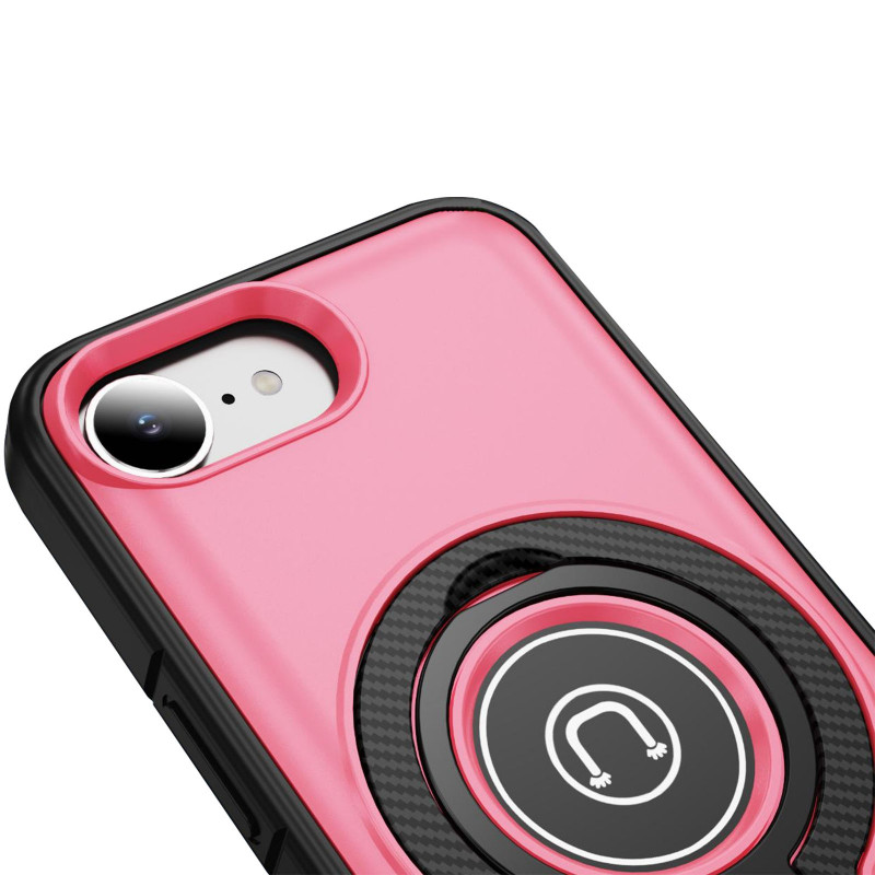 Купить TPU+Textured PC Magnet для Apple iPhone 16e (6.1") (Pink) на vchehle.ua
