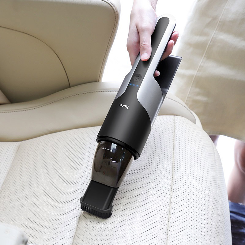 Портативный пылесос Hoco PH16 Azure portable car vacuum cleaner (Black / Silver) в магазине vchehle.ua