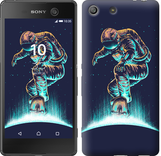 

Чехол Космонавт на скейтборде для Sony Xperia M5 Dual 591411