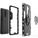 Купить Ударопрочный чехол Transformer Ring for Magnet для Xiaomi Redmi Note 8 Pro (Черный / Soul Black) на vchehle.ua
