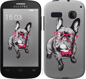 

Чохол Розумний бульдог на Alcatel One Touch Pop C3 4033D 737397