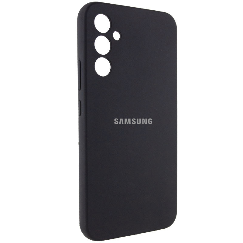 Фото Чохол Silicone Cover Lakshmi Full Camera (AA) with logo на Samsung Galaxy A55 (Чорний / Black) в маназині vchehle.ua
