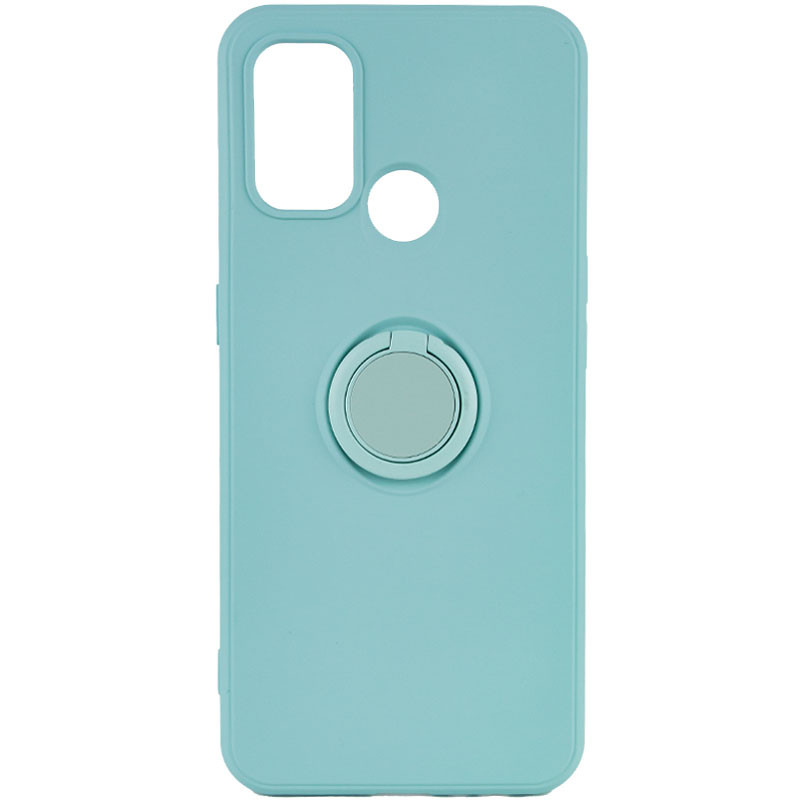 

Чохол TPU Candy Ring для Oppo A53 (Бірюзовий / Ice Blue) 1164006