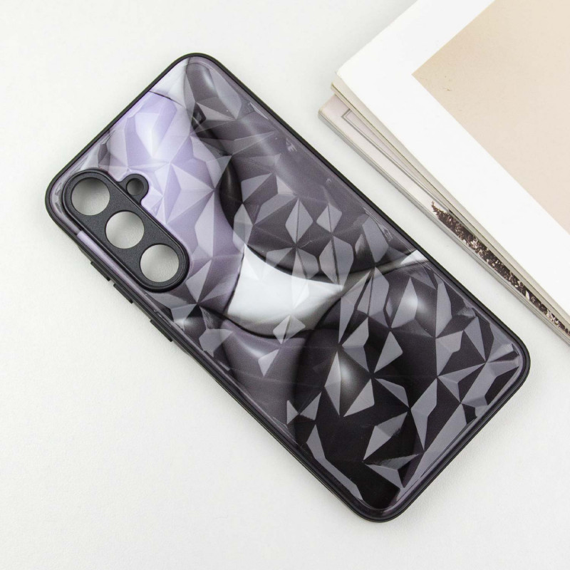 Фото TPU+PC чохол Prisma BubbleGum на Samsung Galaxy A35 (3D Grey) в маназині vchehle.ua