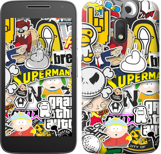 

Чохол Popular logos на Motorola Moto G4 Play 628158