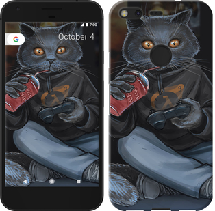 

Чехол gamer cat для Google Pixel 635697