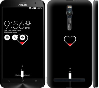 

Чохол Подзарядка сердца для Asus Zenfone 2 ZE551ML 721523