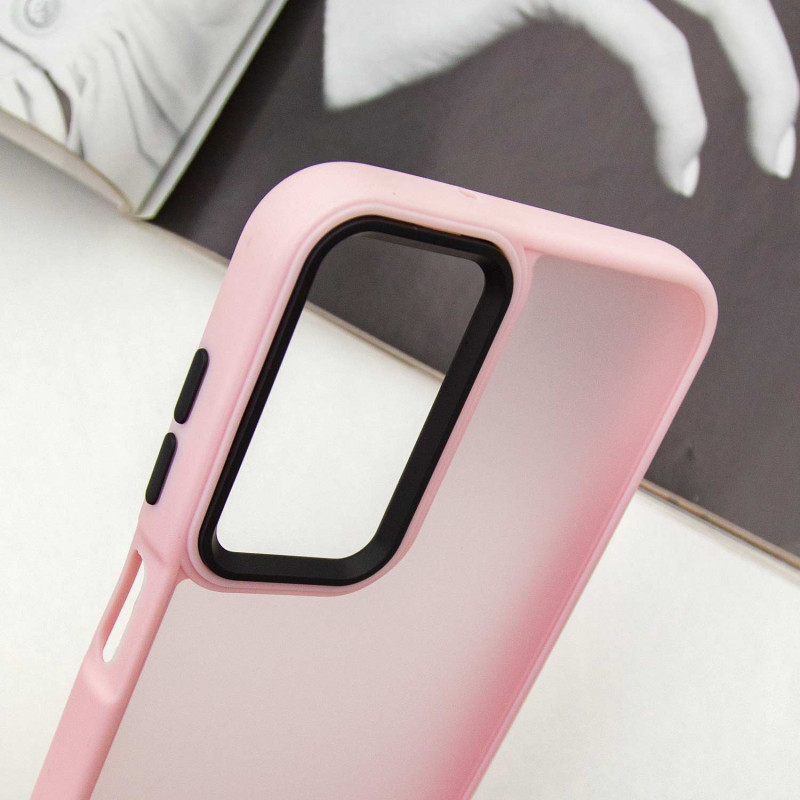 Чехол TPU+PC Lyon Frosted для Samsung Galaxy M14 5G (Pink) в магазине vchehle.ua