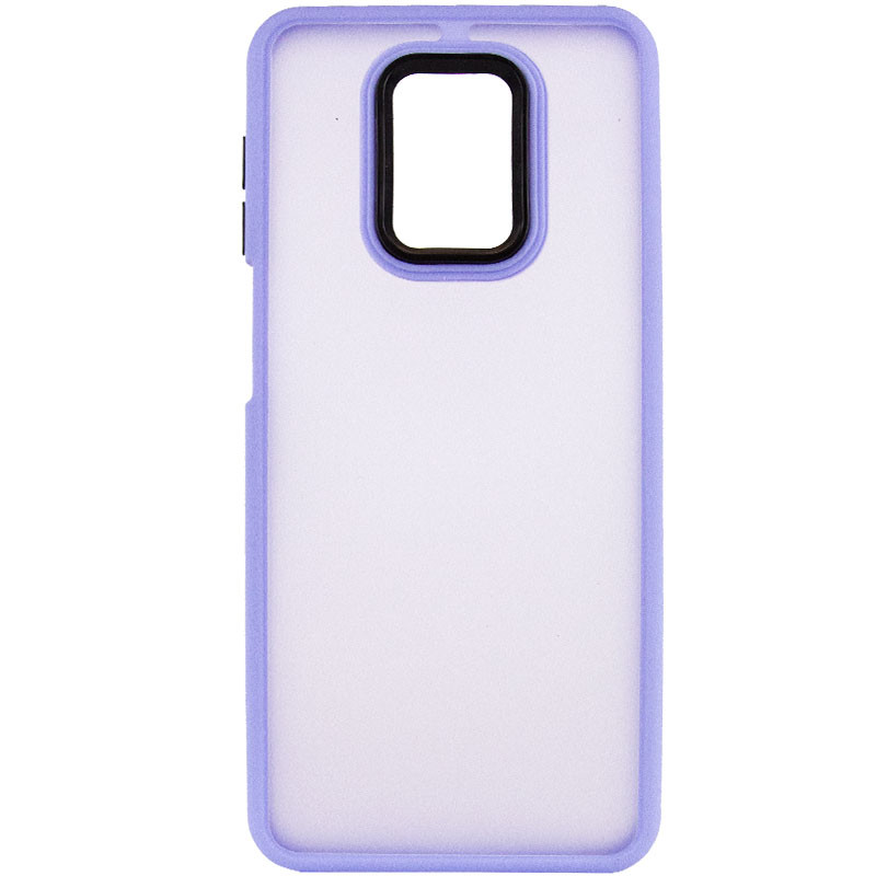 Фото Чехол TPU+PC Lyon Frosted для Xiaomi Redmi Note 9s / Note 9 Pro / Note 9 Pro Max (Purple) на vchehle.ua