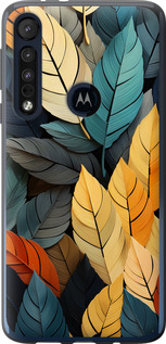 

Чехол Кольорове листя для Motorola One Macro 1629809